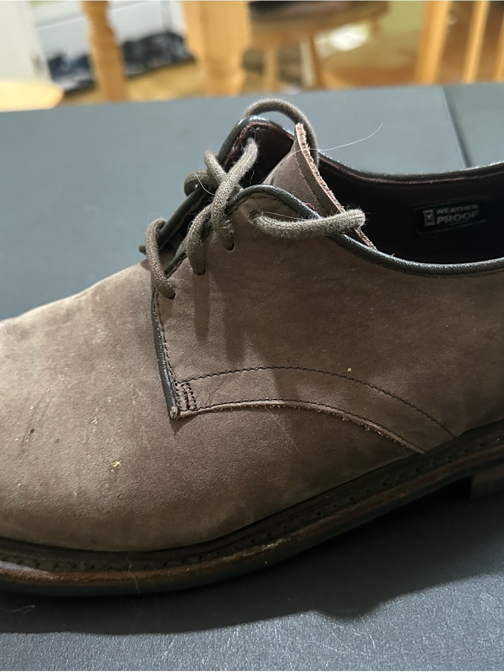Allen Edmonds Brown Suede Oxfords - Picture 6 of 12